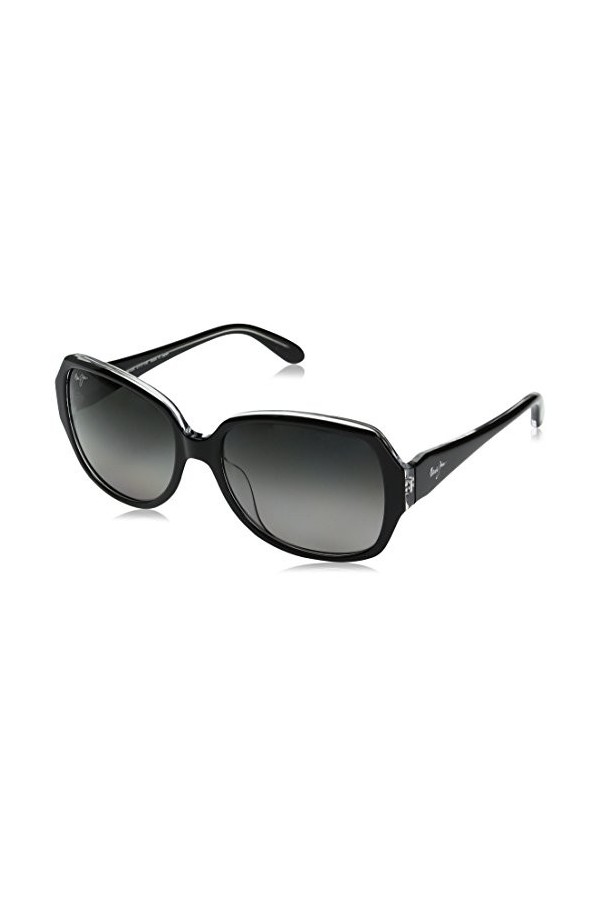 Maui Jim GS295-02 Lunettes de Soleil, Noir, 61/16/126 Femme