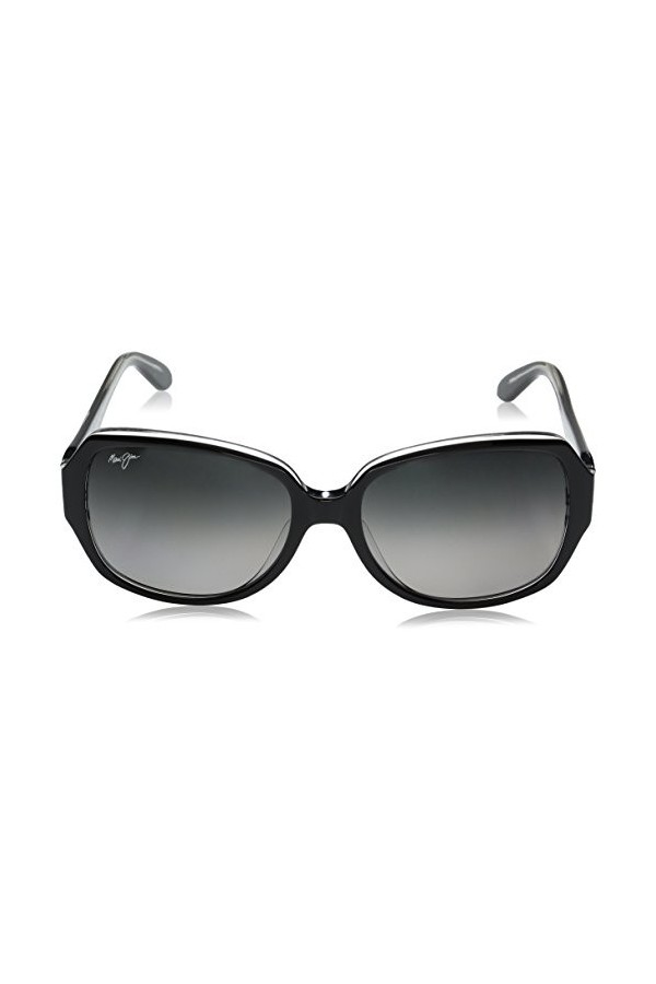 Maui Jim GS295-02 Lunettes de Soleil, Noir, 61/16/126 Femme