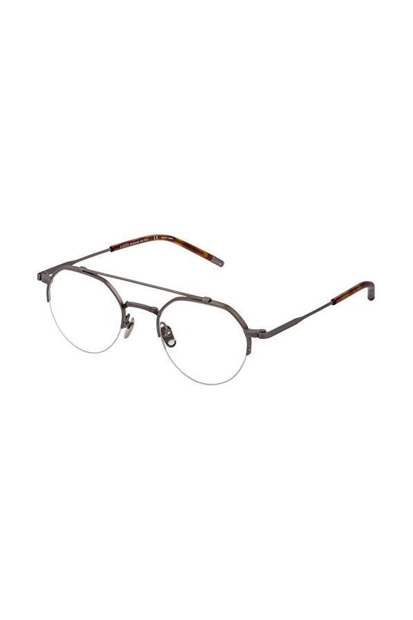 Lozza Vl2363 Lunettes de Soleil, Ruthénium, 49 cm Mixte