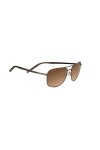 Serengeti Mixte SPELLO Lunettes de Soleil, Matte Espresso Dark Brown Chocolate Brown, M