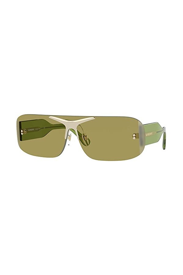BURBERRY Lunettes de Soleil BE 3123 Pale Gold/Green 60/16/145 femme