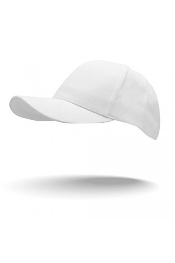 Colours & Beauty Casquette Baseball Unisexe Réglable en Coton Blanc | Chapeau Visière Homme | Casquette Soleil Femme | Chapea