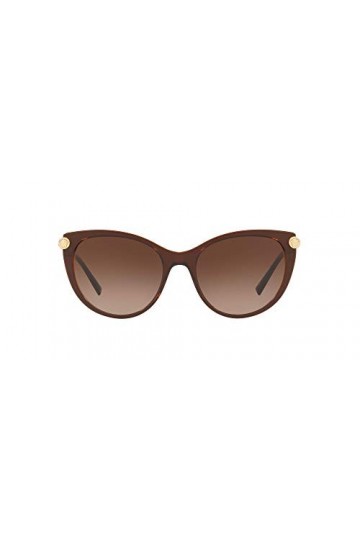Ray-Ban 0VE4364Q Montures de Lunettes, Noir Top Brown/Transparente , 55.0 Femme