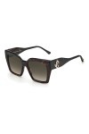 Jimmy Choo ELENI/G/S 086 53HA JC30 Ladies Havana Sunglasses. DefaultTitle