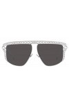 Dolce & Gabbana Lunettes de Soleil DG 2281B Silver/Grey 57/10/140 femme