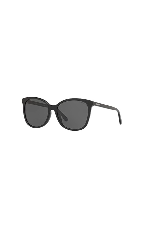 Coach Lunettes de Soleil HC 8271U Black/Grey 57/16/140 femme