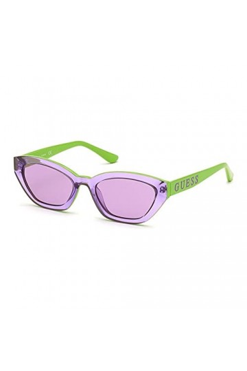 GUESS Femme 0 Lunettes de Soleil, Shiny Violet, 53