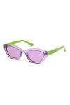 GUESS Femme 0 Lunettes de Soleil, Shiny Violet, 53
