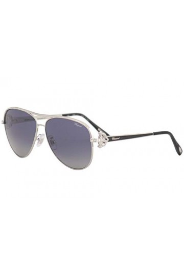 Chopard SCHC17S59583P Lunettes de Soleil, Shiny Palladium, 59/12/135 Femme