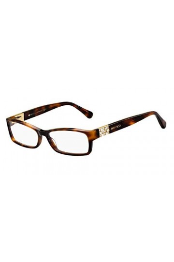 JIMMY CHOO JC41 Lunettes de Soleil, Dark Havana / 00 Demo Lente, 53 Femme