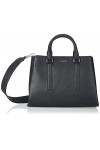 Calvin Klein CK Elevated Tote MD Saffiano, Fourre-Tout Femme, Noir, Taille Unique