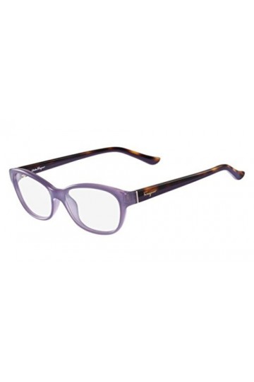 Salvatore Ferragamo SF2722 27371 516 Lilac Vista Womens Steel, Standard, 53 Sunglasses, Unisex