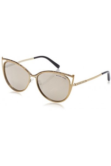 MICHAEL KORS Ina 11645A 56 Montures de Lunettes, Or Gold Marble/Gold/Tone/Bronzemirror , Femme