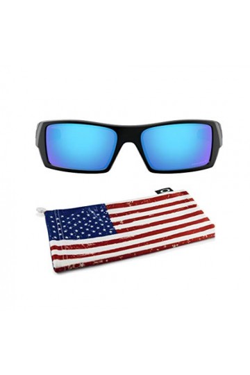 Oakley Gascan Sunglasses with Country Flag Microbag