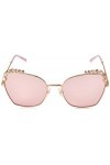 Carolina Herrera Lunettes de Soleil Her 0145/S 59/20/140 Femme Sunglasses, 35J/U1 Pink, 59 Unisex
