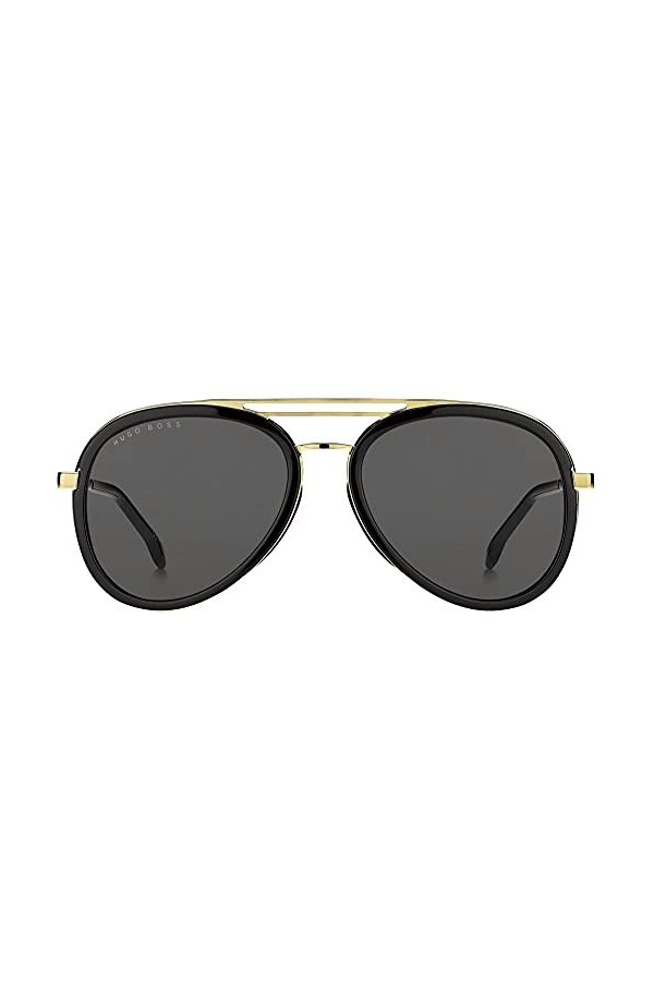 BOSS Homme 1254/S Lunettes de Soleil, Noir, Taille Unique