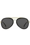 BOSS Homme 1254/S Lunettes de Soleil, Noir, Taille Unique
