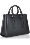 Calvin Klein CK Elevated Tote MD Saffiano, Fourre-Tout Femme, Noir, Taille Unique