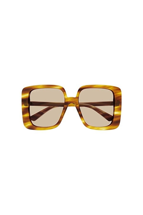 Gucci Lunettes de Soleil GG1314S Light Havana/Light Brown 55/19/140 femme