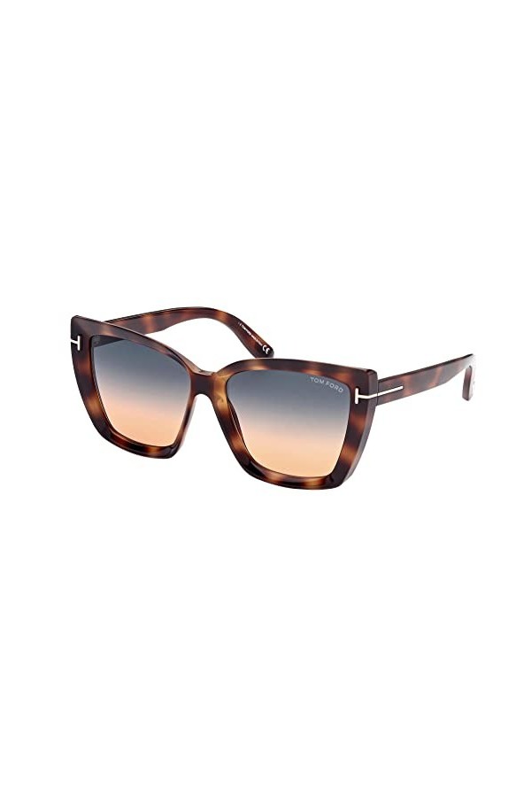 Lunettes de Soleil Tom Ford SCARLET-02 FT 0920 Blonde Havana/Green Shaded 57/15/140 femme