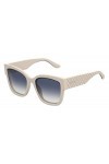 Jimmy Choo Lunettes de Soleil ROXIE/S Ivory/Grey Shaded 55/19/140 femme