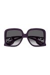 Gucci Lunettes de Soleil GG1326S Violet/Grey Shaded 58/19/140 femme