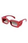 Gucci Lunettes de Soleil GG1325S Red/Brown Shaded 54/19/140 femme