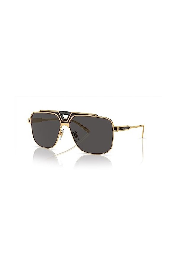 Dolce & Gabbana mixte adulte Lunettes de Soleil DG2256, 133487, 62