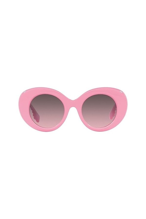 BURBERRY Lunettes de Soleil MARGOT BE 4370U Pink/Pink Grey Shaded 49/22/140 femme