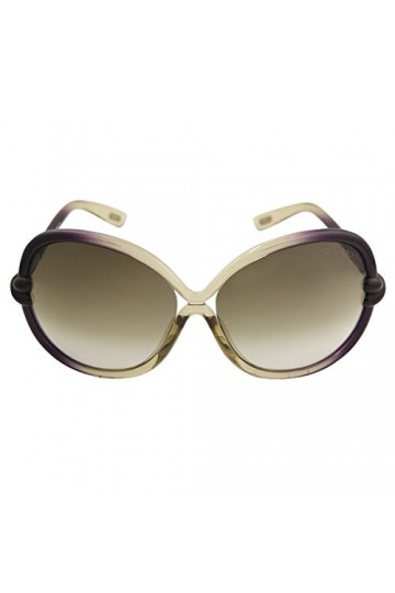 Tom Ford Lunettes de soleil Pour Femme 0185 Sonja - 95P: Champagne to purple