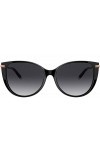 Tiffany & Co. Lunettes de Soleil TIFFANY T TF 4178 Black/Grey Shaded 57/16/140 femme