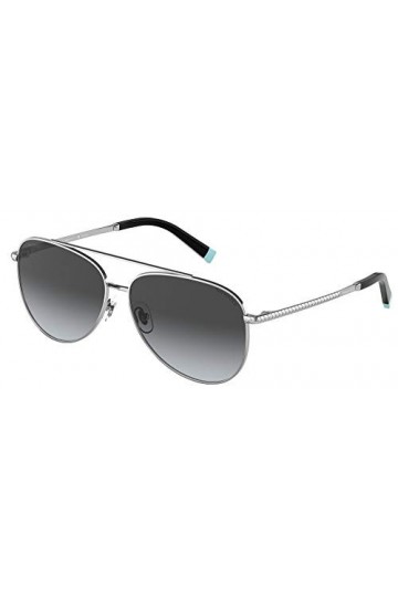 Lunettes de Soleil Tiffany & Co. TF 3074 Silver/Grey Shaded 59/13/140 femme