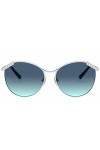 Tiffany & Co. Lunettes de Soleil WHEAT LEAF TF 3073B Silver/Blue Shaded 59/16/140 femme
