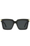 Bottega Veneta Lunettes de Soleil BV1005S Black/Grey 53/21/145 femme
