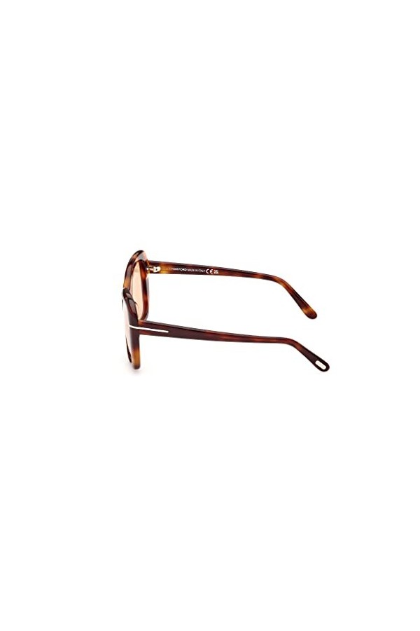 Tom Ford Maeve FT1008-53E-55 - Femme Lunettes de soleil - blonde havana, marron ,