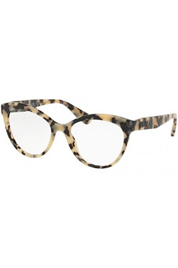 Miu Miu 0MU 04RV Lunettes de Soleil, Blonde Havana, 53 Femme
