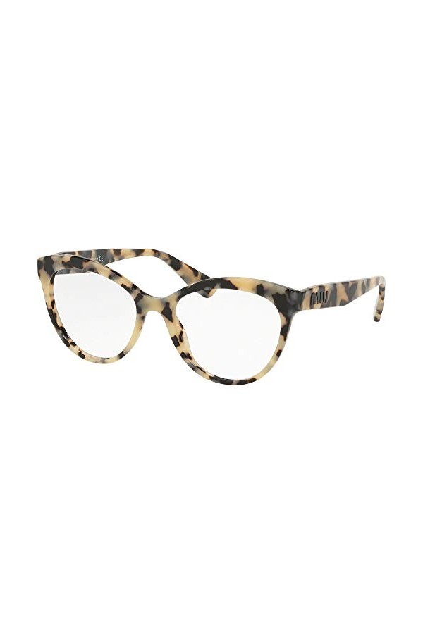 Miu Miu 0MU 04RV Lunettes de Soleil, Blonde Havana, 53 Femme