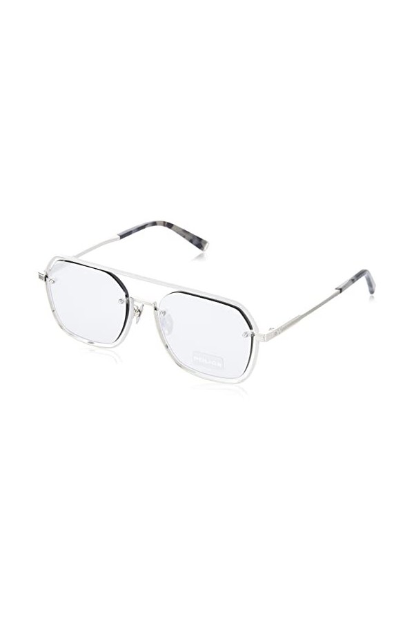 Police SPLE18 Sunglasses, H48X, 55 Unisex