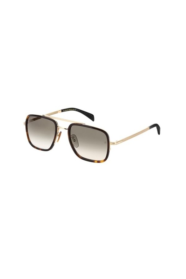 David Beckham DB 7002/s Sunglasses, 06J/9K Gold Havana, 54 Unisex