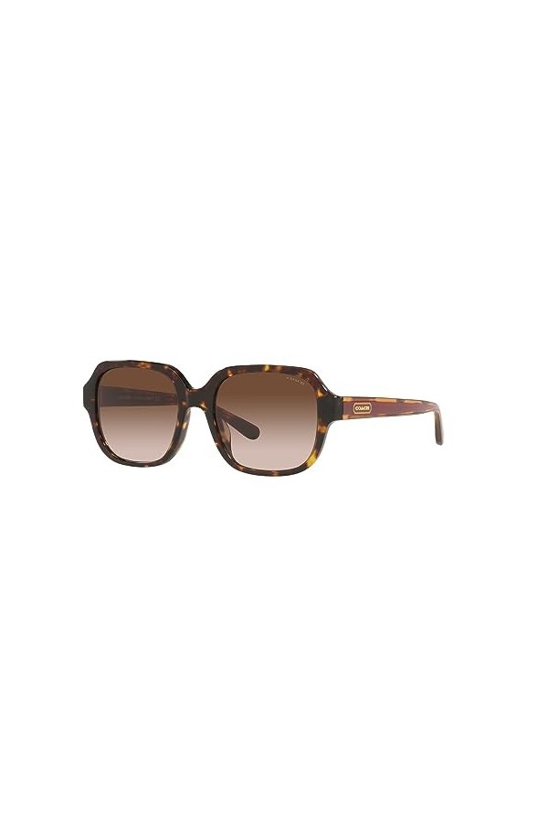 Coach Lunettes de Soleil C7989 CH 8335U Brown/Brown Sahded 53/18/140 femme