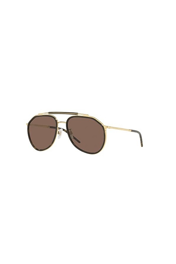 Dolce & Gabbana Mixte 0dg2277 57 02/73 Lunettes de Soleil, Multicolore, Taille Unique
