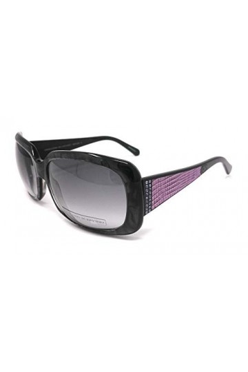 Ermanno Scervino Lunettes de soleil pour femme ES 36 C4 Noir Violet Limited Edition Strass