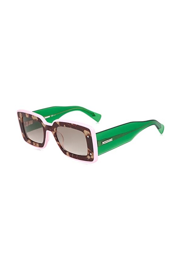 Missoni Mis 0041/s Sunglasses, PHW/HA Havana Green, 50 Unisex