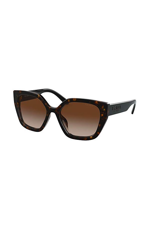 Prada 0PR 24XS Lunettes de Soleil, Havana/Brown Shaded, 52 Femme