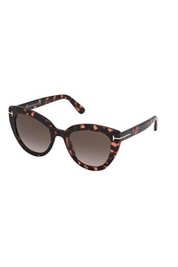 Tom Ford Lunettes de Soleil IZZI FT 0845 Havana/Roviex Shaded 53/21/140 femme