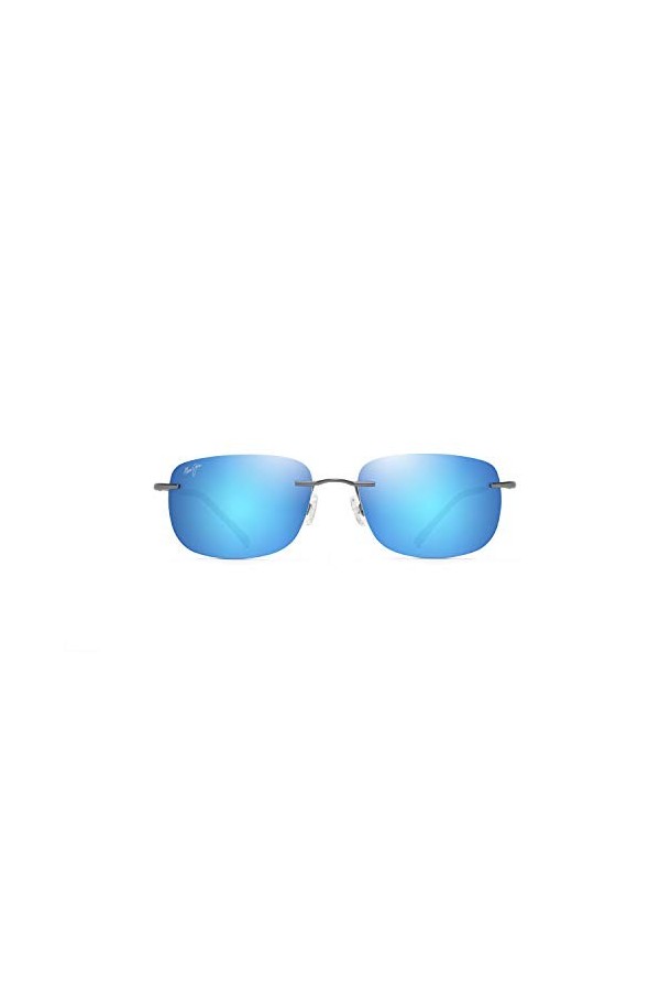 Maui Jim Ohai Lunettes de soleil sans monture, gris