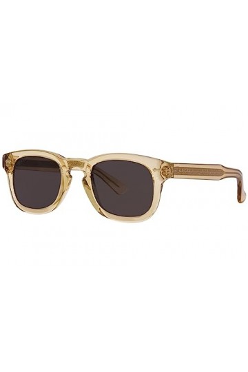 Gucci Homme GG0182S-006 Lunettes de Soleil, Brun, 49