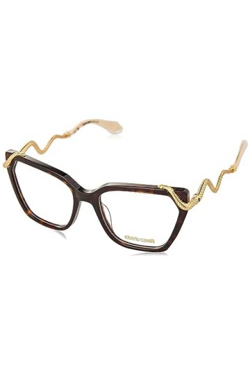 Just Cavalli GAFAS DE Vista Roberto Cavalli Lunettes de Soleil, Rouge Shiny Full Red , 55/140/18 Femme