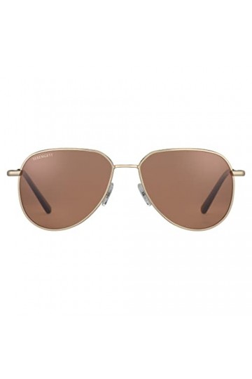 Serengeti Haywood Lunettes de Soleil, Rose Small Shiny Rose Gold , S Mixte