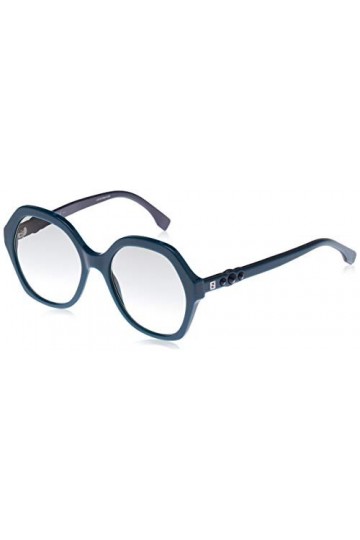 Fendi FF 0270/S 9O ZI9 56 Montures de Lunettes, Turquoise Trsteal Teal/Grey , Femme